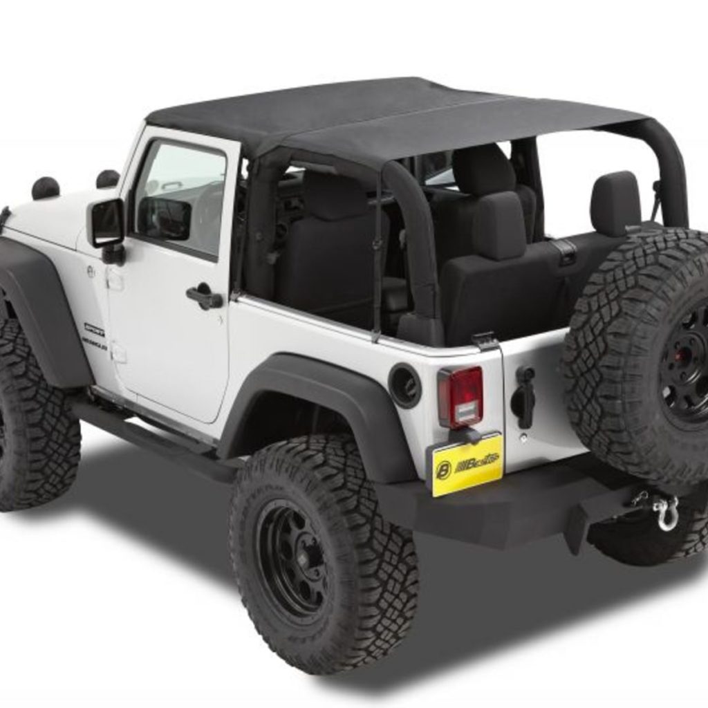 Header Safari Style Bikini Top Jeep Wrangler JK 4p 2010 2017